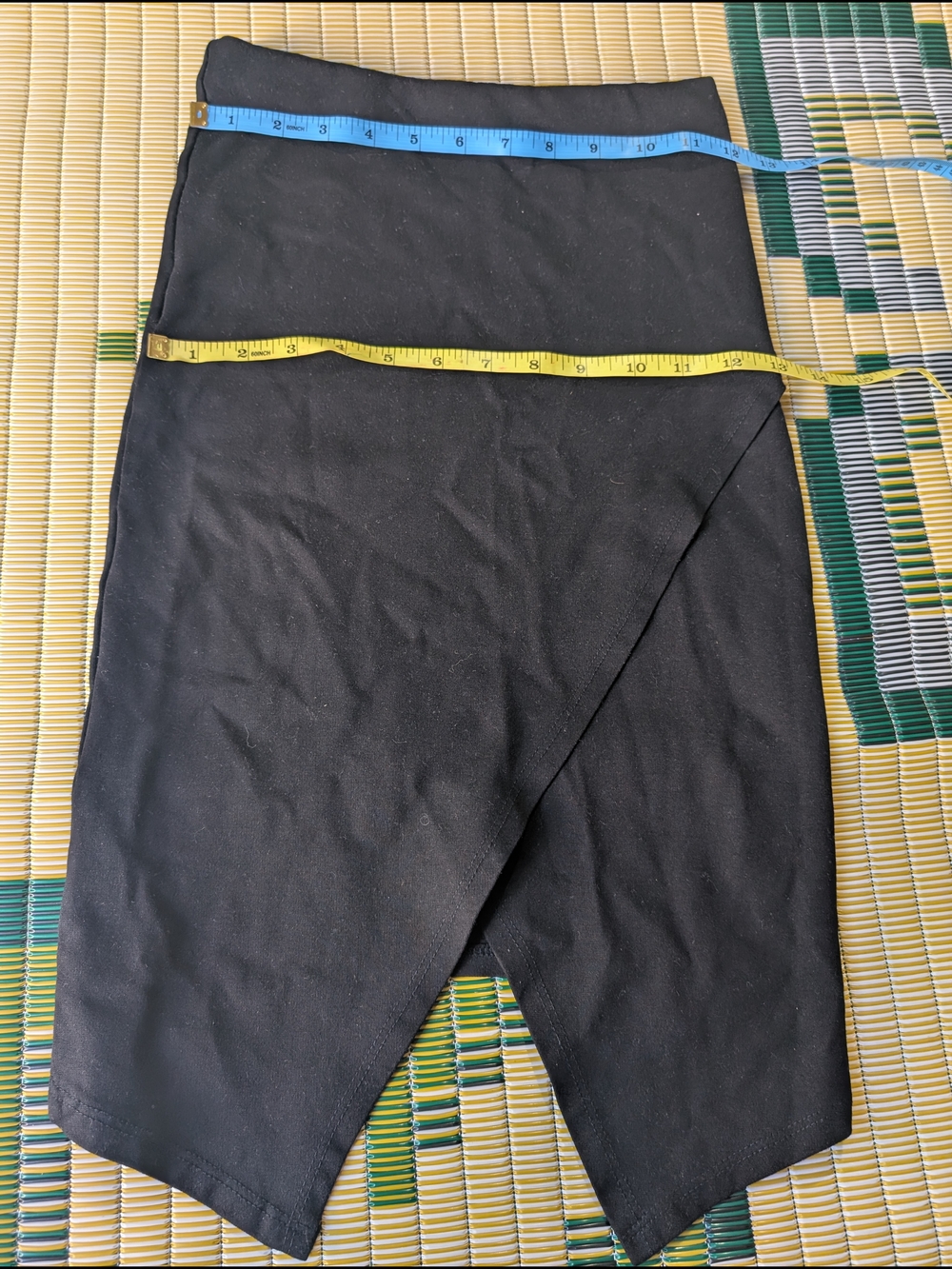Black Asymmetrical Skirt
